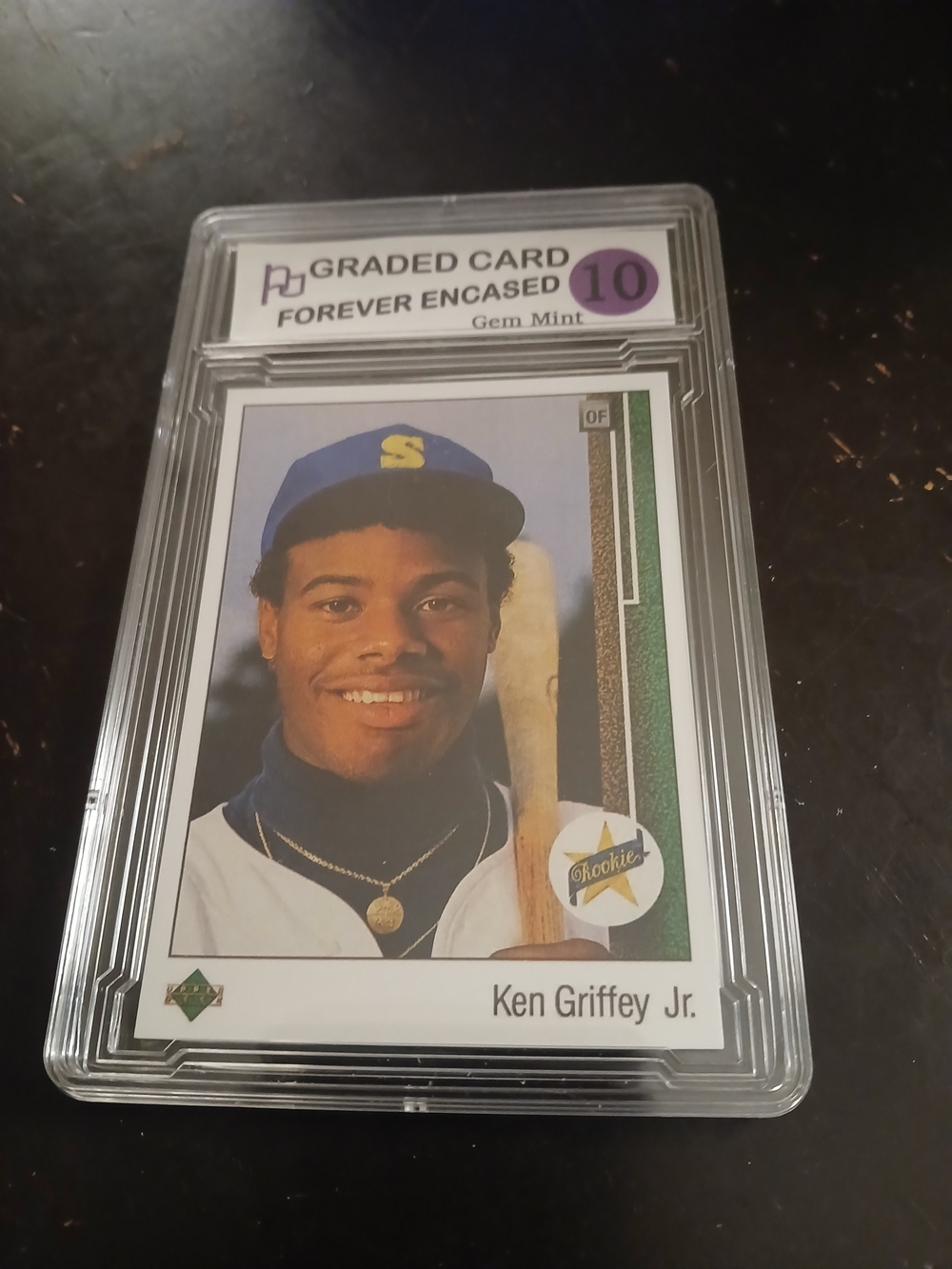 1989 Upper Deck Ken Griffey Jr Rookie Graded Sports Trading Card Not Orignal